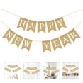 thumbnail image 2 of CIMAXIC Party 1Set New Year Hanging Flag Happy New Year Letters Banner Party Layout Prop,7.09"X5.12"X0.04", 2 of 4