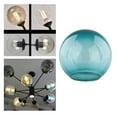 thumbnail image 3 of Pantalla de luz de techo Yinane Cristal nórdico Azul degradado 3cm, 3 of 8
