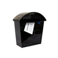 thumbnail image 2 of Ridgeline Locking Mailbox In Black Color, 2 of 3