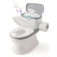thumbnail image 1 of BEBBLY Bañito Entrenador Infantil con Sonido Musical Portarrollo y Almacenamiento Asiento Antiderrapante para Niños y Niñas de 6 Meses a 3 Años Fácil de Limpiar Ideal para Aprender a Ir al Baño (Gris), 1 of 7