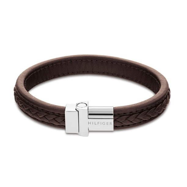 Tommy hilfiger knotted on sale leather bracelet