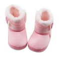 thumbnail image 4 of Durtebeua Baby Shoes Boy Girl Infant Sneakers Non-Slip First Walkers Pink,9-12 Months, 4 of 6