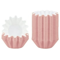 ifundom 100Pcs Disposable Paper Cupcake Cases Baking Cups for Party, Birthday, Wedding, and Baking Use