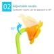 thumbnail image 5 of Juguete De Baño Para Bebé, Bañera De Ducha De Girasol, Juguetes De Baño Para Niños, Grifo De Agua Pulverizada, Baño De Natación, Divertido Juego De Agua Guardurnaity FN002570-00, 5 of 6