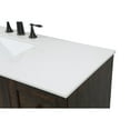 thumbnail image 6 of Elegant Kitchen and Bath 48 inch Single bathroom vanity in expresso, 6 of 15