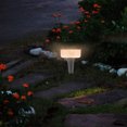 thumbnail image 2 of FESTFENDS Black Solar Garden Lights with High Efficient Panel and Battery for Home Use 6 LEDs, 2 of 8