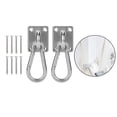 thumbnail image 3 of Ceiling Anchor Hook Wall Mount Bracket for Straps with Screws, Carabiners for Rings Fitness Training yoga and swing, 3 of 8