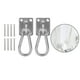 thumbnail image 3 of 5x Gancho de Anclaje de Montaje en Pared/tejado para Correas de Suspensión, Anillos de Gimnasia, Entrenamiento de Fuerza Corporal, Hamacas de 5 piezas, 3 of 8