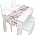 thumbnail image 5 of Coolnut 13"x70" Table Runner, Eiffel Tower Paris and Roses Washable Table Cloth Runner for Holiday Home Wedding Table Top Decoration, 5 of 5