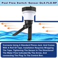 thumbnail image 2 of LESIWHOS Hayward Compatible Flow Switch for Pools - GLX-FLO-RP Replacement for Hayward Goldline Aquarite Salt System, Pool Flow Se, 2 of 6