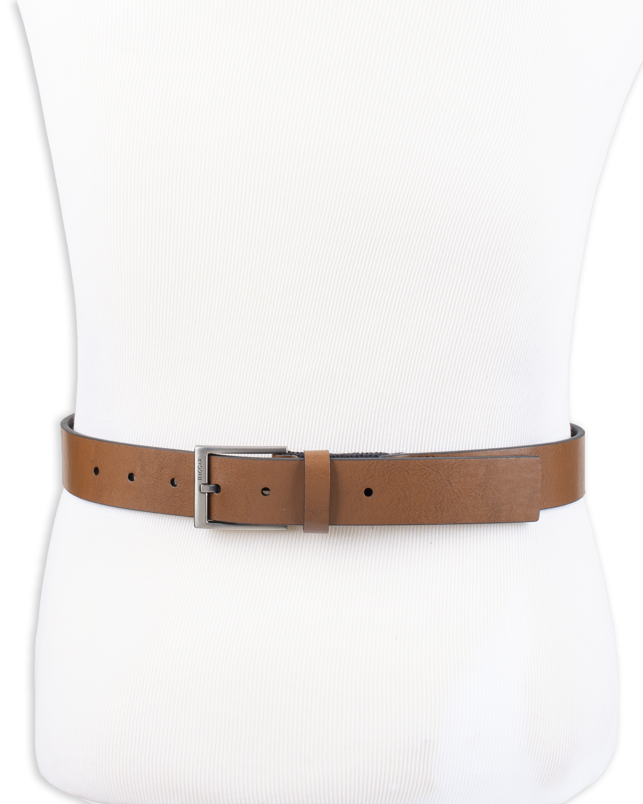 Haggar Men's Stretch Tab Casual Belt