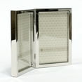 thumbnail image 3 of 4x6 Hinged Double Silver Standard Metal Picture Frame, 3 of 5