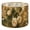 Dark Floral Academia Retro Floral Black Rose Leaf Crows White, variant on Linen Drum Lamp Shades Black Grey Blue Rose Flower Modern Vintage Nightstand Skull 13" x 13" x 10" Lampshade for Table Lamps Floor Lamps Lamp Shade Replacement Easy Assembly Required