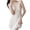 White, variant on Jamicy Nightdress for Women Valentine's Day Gifts for Wives Women's Spring Silk Pajamas Loose Lace Nightgown Spaghetti Strap Nightgown Set