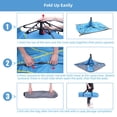 thumbnail image 3 of Zimtown 80"x 80" 2-3 Person Camping Tent Waterproof Automatic Tent Double-Deck,Two-Door, 3 of 8