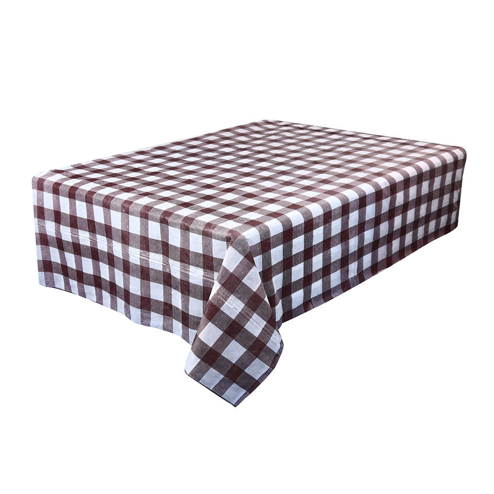 Plastic TABLECOVERS Table Cloth Cover Party Catering Events Tableware 54"X108" 