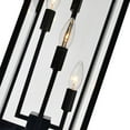 thumbnail image 6 of CWI Lighting Windsor 4 Light Modern Black Metal Outdoor Wall Light, 6 of 6
