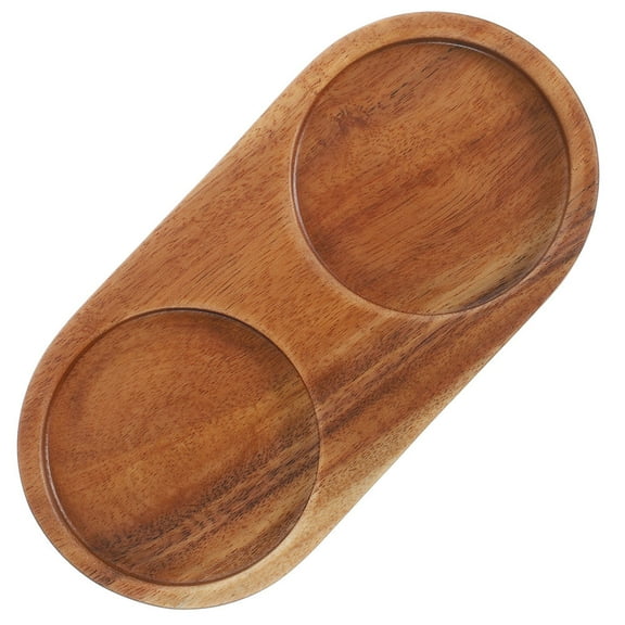 NICEXMAS Nicexmas Khaki Wooden Tray for Kitchen Safety and Efficiency