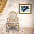 thumbnail image 3 of Loreth, Lanie 24x18 Gold Ornate Wood Framed with Double Matting Museum Art Print Titled - Urban Vibe With Blue III, 3 of 4