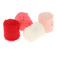 thumbnail image 4 of 4 Pieces Chiffon Silk Ribbon 2"x5 Yards for DIY Crafts Wedding Invitations red, 4 of 8
