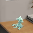 thumbnail image 4 of 3D Printed Mini Sea Dragon Decoration - 3D Printed Mini Little Sea Dragon Model, Cool Hinge Mini Little Sea Dragon Statue, with Mobile Joints, Suitable for Christmas Desktop Decoration Gifts, 4 of 5