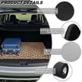 thumbnail image 6 of COEQINE Universal Auto Cargo Mat 29" x 39", Scratch-proof Non-Slip Dog Trunk Cover Stylish Car Accessory Fits Most Cars, SUVs & Trucks, Brown Beige Leopard Print, 6 of 7