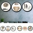 thumbnail image 2 of Wall Picture Frame Round Wooden Hanging Template Photo Frame Home Decoration, 2 of 10