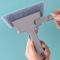 thumbnail image 4 of 4-in-1 Window Track Cleaner Tool - Multi-Purpose Groove Cleaning Brush with Bristles, Dustpan & Scraper - for Sliding Doors, Sills, Car Vents & Blinds, 4 of 4