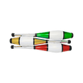 thumbnail image 4 of Zeekio Pegasus Juggling Club Set - Beginner to Pro - Set of 3 (Red/Gold/Green), 4 of 4