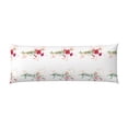 thumbnail image 2 of KLL Ultra Soft Microfiber Body Pillow Cover/Pillowcases 20"x54" with Hidden Zipper Closure-Flowers, 2 of 8