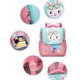 thumbnail image 3 of CJUAN 11.8" Toddler Lightweight Cartoon Small Kids Mini Backpack for Boys Girls Waterproof Daycare School Bookbag,Kindergarten Primary School Purple, 3 of 8