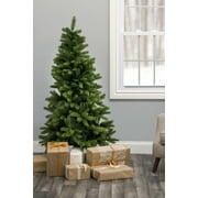 Perfect Holiday 5 Ft Noble Fir Artificial Christmas Tree with 565 Realistic Tips, Metal Stand included, Green