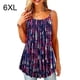 thumbnail image 1 of Verano Tops Correa Escote redondo Chaleco Sin mangas Tela estampada para mujer, Tipo 6, 6XL Speravity AP001971-45, 1 of 5