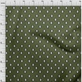 thumbnail image 4 of oneOone Viscose Chiffon Dark Green Fabric Asian Ikat Sewing Fabric By The Yard Printed Diy Clothing Sewing Supplies 42 Inch Wide, 4 of 4