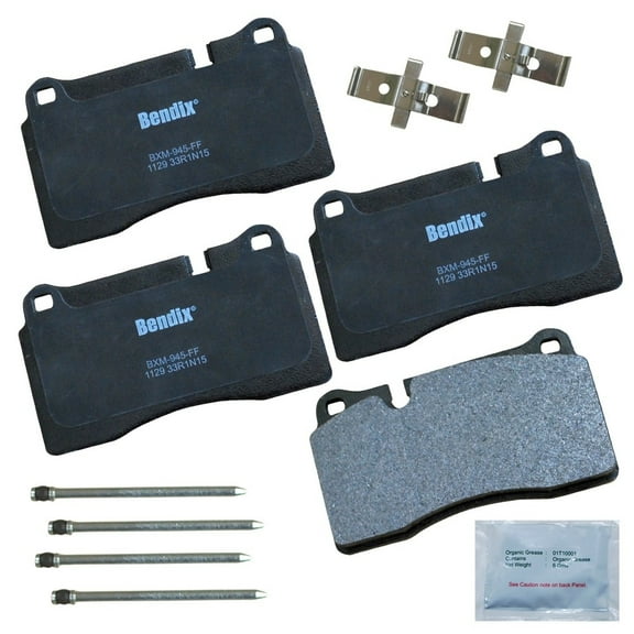 Bendix Brakes Disc Brake Pad Set Fits select: 2016 CHEVROLET CORVETTE, 2017 CHEVROLET CORVETTE GRAND SPORT 3LT