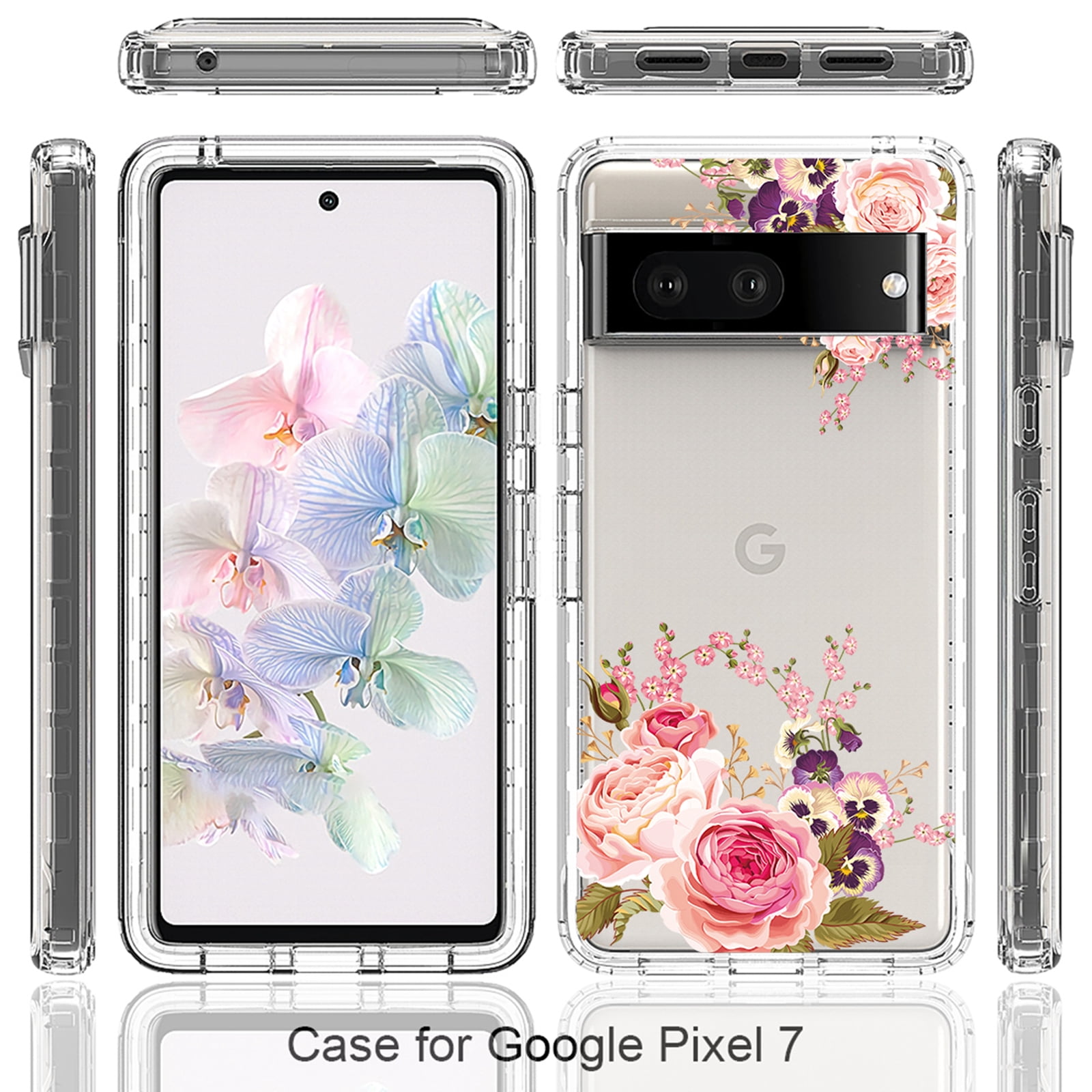 Google Pixel 7 Pro 5G Funda Gel Tpu Silicona transparente dibujo  Catrina