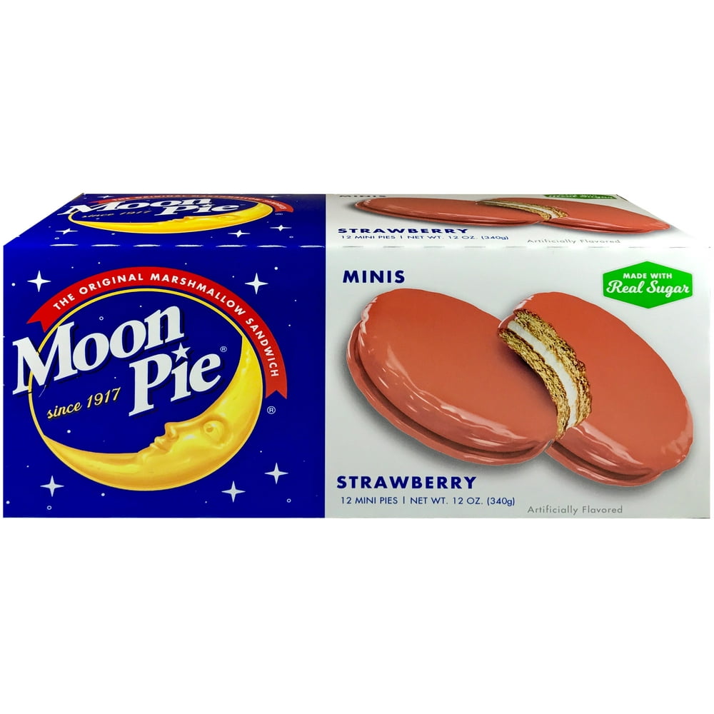 Moon Pie Strawberry Moon Pie Minis, 12 oz