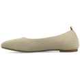 thumbnail image 2 of Journee Womens Maryann Slip On Round Toe Ballet Dress Flats, Widths Available, 2 of 9