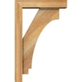 thumbnail image 3 of Ekena Millwork 4"W x 14"D x 22"H Imperial Block Rough Sawn Bracket w/ Offset Brace, Western Red Cedar, 3 of 25