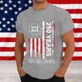thumbnail image 2 of Men’s We The People 250th Anniversary Patriotic T-Shirt, 1776-2026 American Flag Graphic Tee For Anniversary Celebration Comfortable Fit, 2 of 4