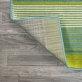thumbnail image 6 of JONATHAN Y LUXOR 2 x 8 Runner Rug, Duxbury Gradient Striped - Green/Blue, LUX102B-28, 6 of 7