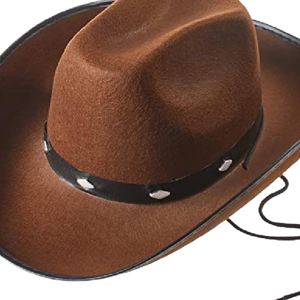 Sombrero De Vaquero De Paja Para Mujeres Y Hombres, Sombrero De Ala Ancha Para La Playa, Con Correa Para La Barbilla, Gorra De Vaquera Occidental Transpirable Para Viajes Al Aire Libre