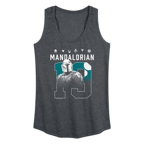 Star Wars - Mandalorian Jersey - Women's Racerback Graphic Tank