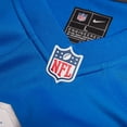 thumbnail image 4 of Men's Nike Dan Skipper  Blue Detroit Lions Team Game Jersey, 4 of 6