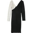 thumbnail image 2 of Ralph Lauren Womens Embellished Cocktail Dress, Black, 16, 2 of 2