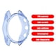 thumbnail image 4 of Protector de marco de carcasa de carcasa de TPU para accesorios de reloj Garmin Approach S62, 4 of 5