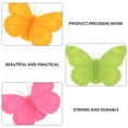 thumbnail image 4 of said 12Pcs Wine Cup Sign Stickers Silicone Butterfly-shaped Drink Markers Decorative Wine Glass Tags, 4 of 5