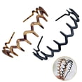 thumbnail image 1 of YMCLUB IGZAG DIADEMA - Elegantes Diademas en Zig Zag para Mujeres y Hombres - Cómodas DIADEMAS con Diseño ZAG - Perfectas para Deportes y Uso Diario, 1 of 5