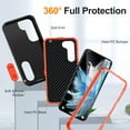 thumbnail image 2 of ShellTech for Galaxy S23 Plus Case with Stand for Men Women,Heavy Duty Protection Shockproof Anti-Scratch Slim Fit Lightweight Protective Sturdy Case Hard Cover,H, 2 of 9