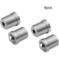 thumbnail image 4 of HUGFEGWE Matériel de Capture de Balles pour Porte de Placard, Acier Inoxydable Réglable avec Plaque de Frappe, Diamètre 0,47 Pouces Attrape-Boules en Laiton pour Armoire/placard/porte 2 Pcs UA824-6844, 4 of 6